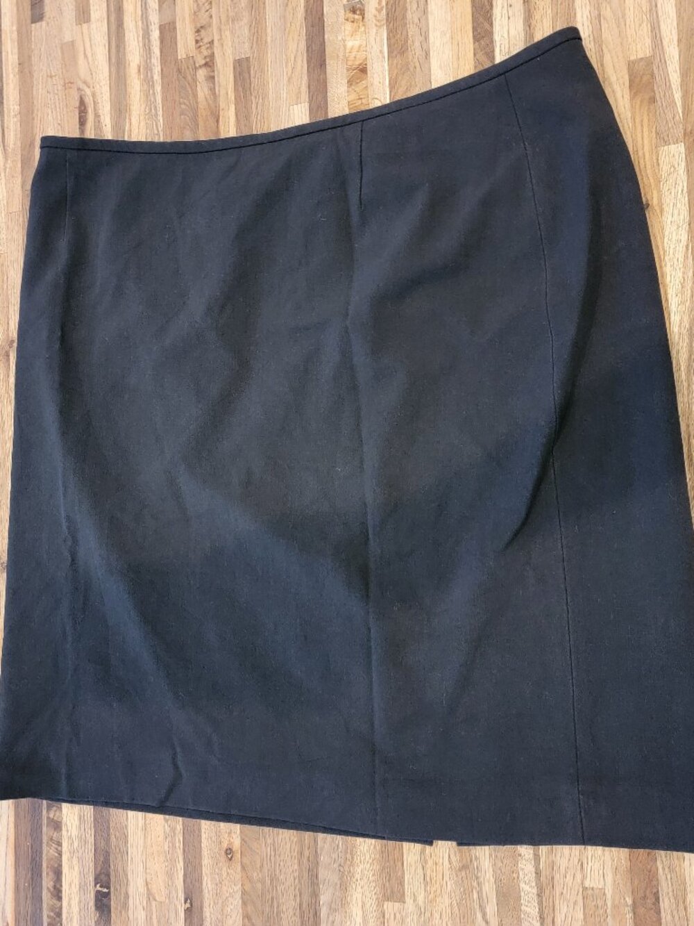 Black Career High Waist Knee Length Pencil Skirt